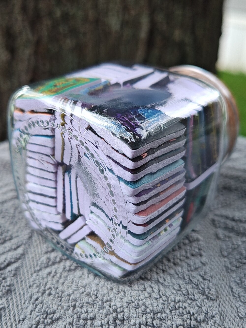 Cube Book Jar 70+ Miniature Books, Minis, Whimsical Home Decor - Picture 5 of 5